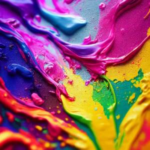 Sett med akrylmaling – 12 tuber à 100 ml