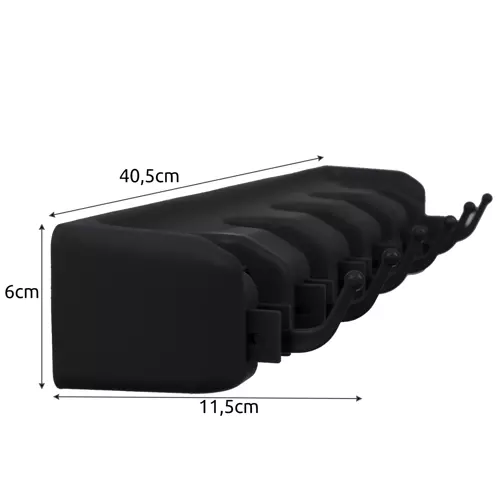 Praktisk veggmontert redskapsholder for hjem og garasje