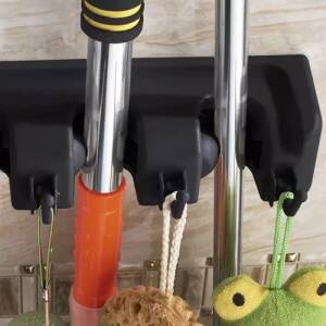 Praktisk veggmontert redskapsholder for hjem og garasje