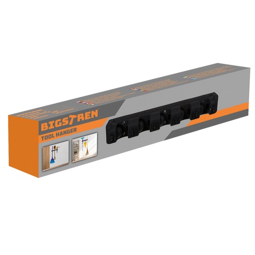 Praktisk veggmontert redskapsholder for hjem og garasje