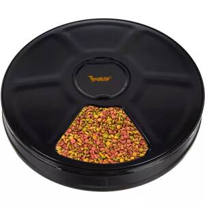 Automatisk matdispenser til hund/katt – med timerfunksjon