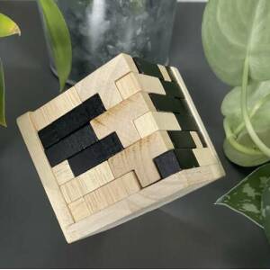 Creative Cube trepuslespill – logisk stablelek i holdbar tredesign