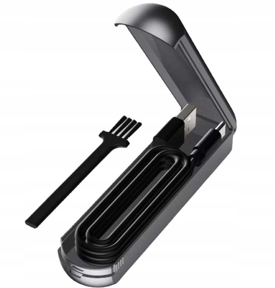 2-i-1 lofjerner og tekstilbørste – elektrisk, trådløs, kraftig og utstyrt med 4 rustfrie blader + tilbehør