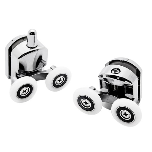 8-pakning hjul til dusjkabinett – universalmodell