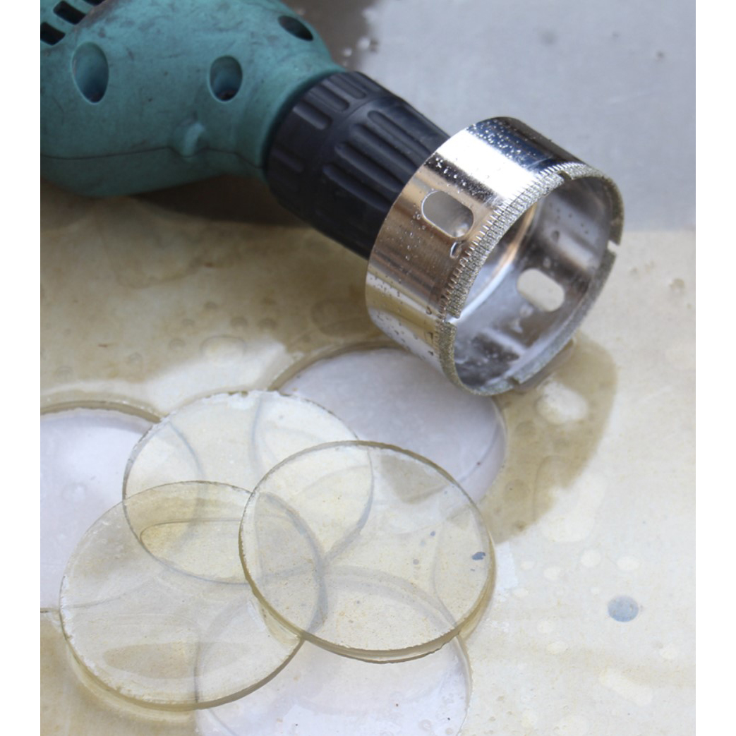 Sett med 10 ulike hullsager