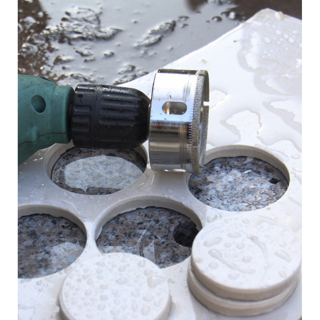 Sett med 10 ulike hullsager