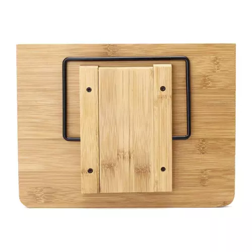 Bokstativ i bambus – nettbrettstativ med justerbar vinkel