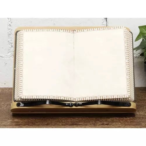 Bokstativ i bambus – nettbrettstativ med justerbar vinkel