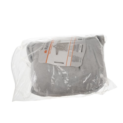 Oversize varme-hoodie – grå XXL-genser med hette & romslig lomme