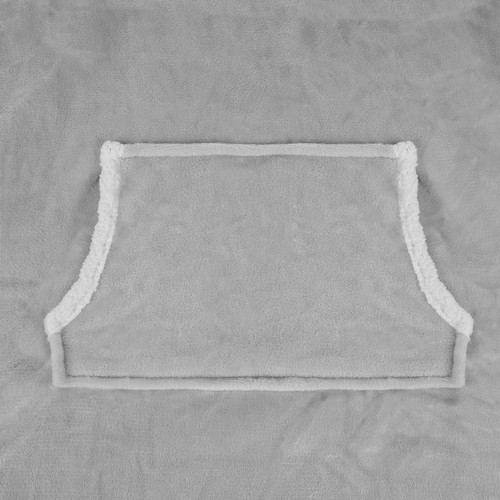 Oversize varme-hoodie – grå XXL-genser med hette & romslig lomme