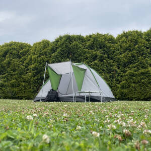 Sammenleggbart campingbord – kompakt og lett, 63 × 36 × 27 cm