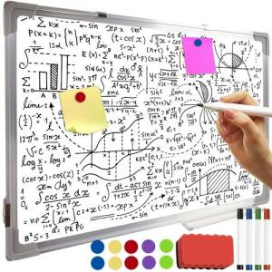 Whiteboard 60×40 cm med tusjer