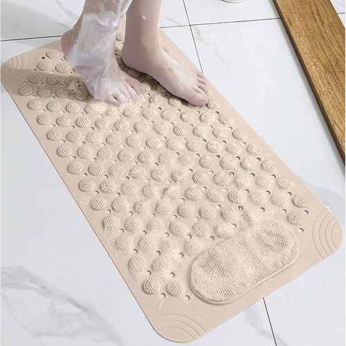 Sklisikker baderomsmatte – anti-slip matte for badekar 36 × 69 cm