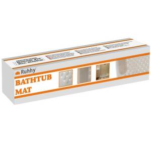 Sklisikker baderomsmatte – anti-slip matte for badekar 36 × 69 cm