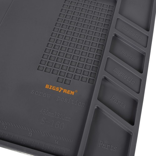 Silikonmatte 30 × 40 cm – varmeresistent reparasjonsmatte for elektronikk