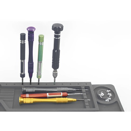 Silikonmatte 30 × 40 cm – varmeresistent reparasjonsmatte for elektronikk