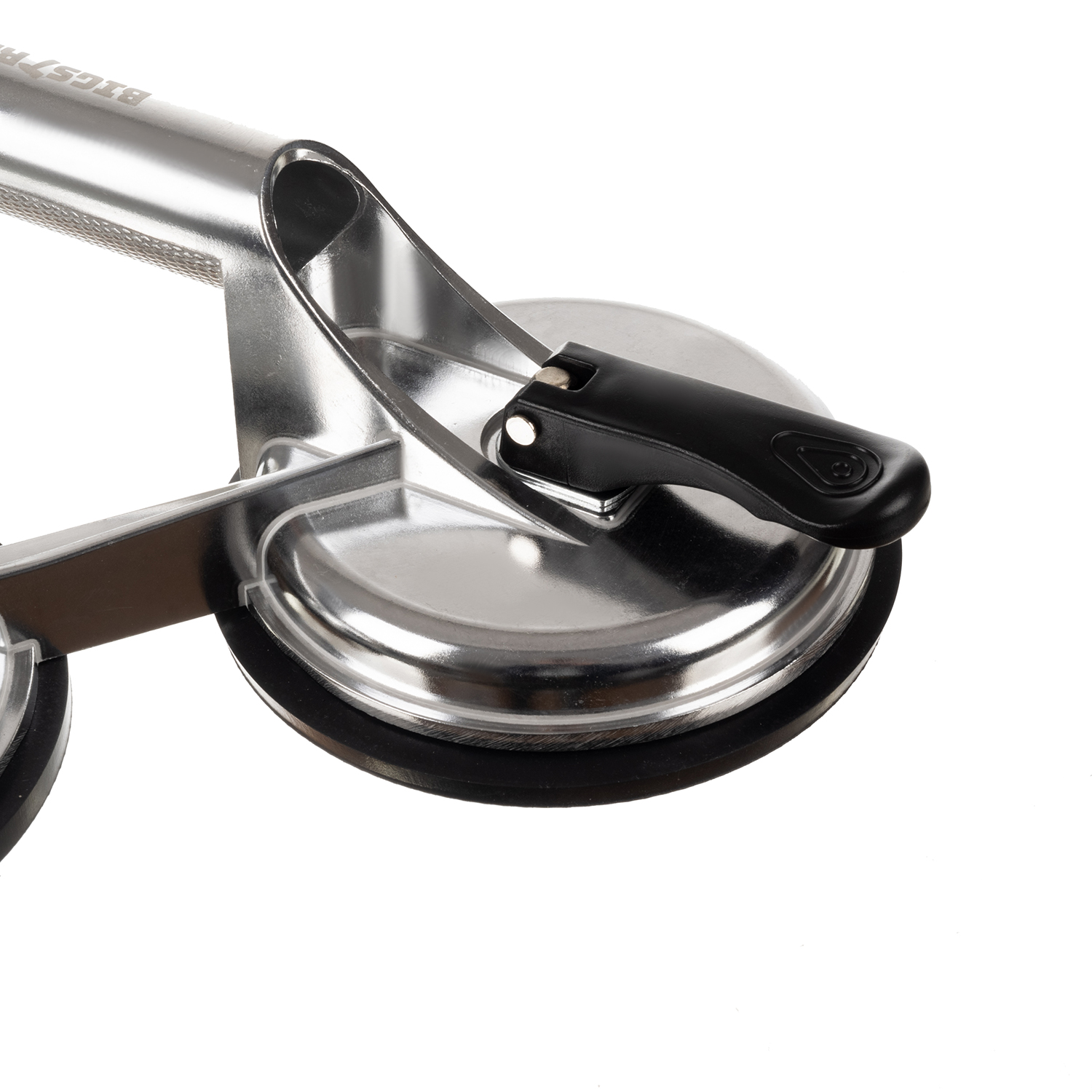 Trippel sugekopp med vakuumfunksjon – 150 kg løftekraft