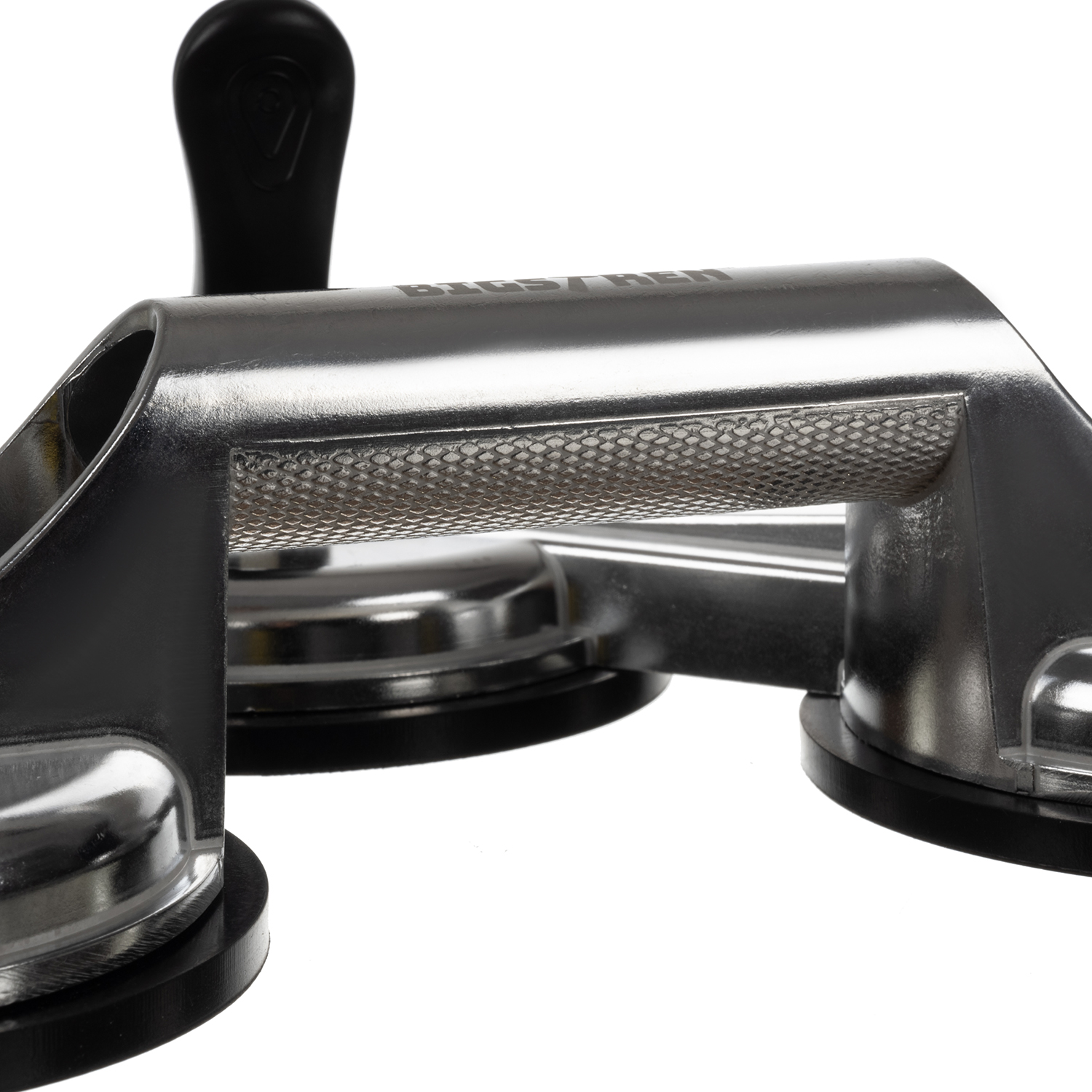 Trippel sugekopp med vakuumfunksjon – 150 kg løftekraft