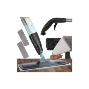 Spraymopp med 600 ml beholder & mikrofiberkluter – enkel og effektiv rengjøringshjelp