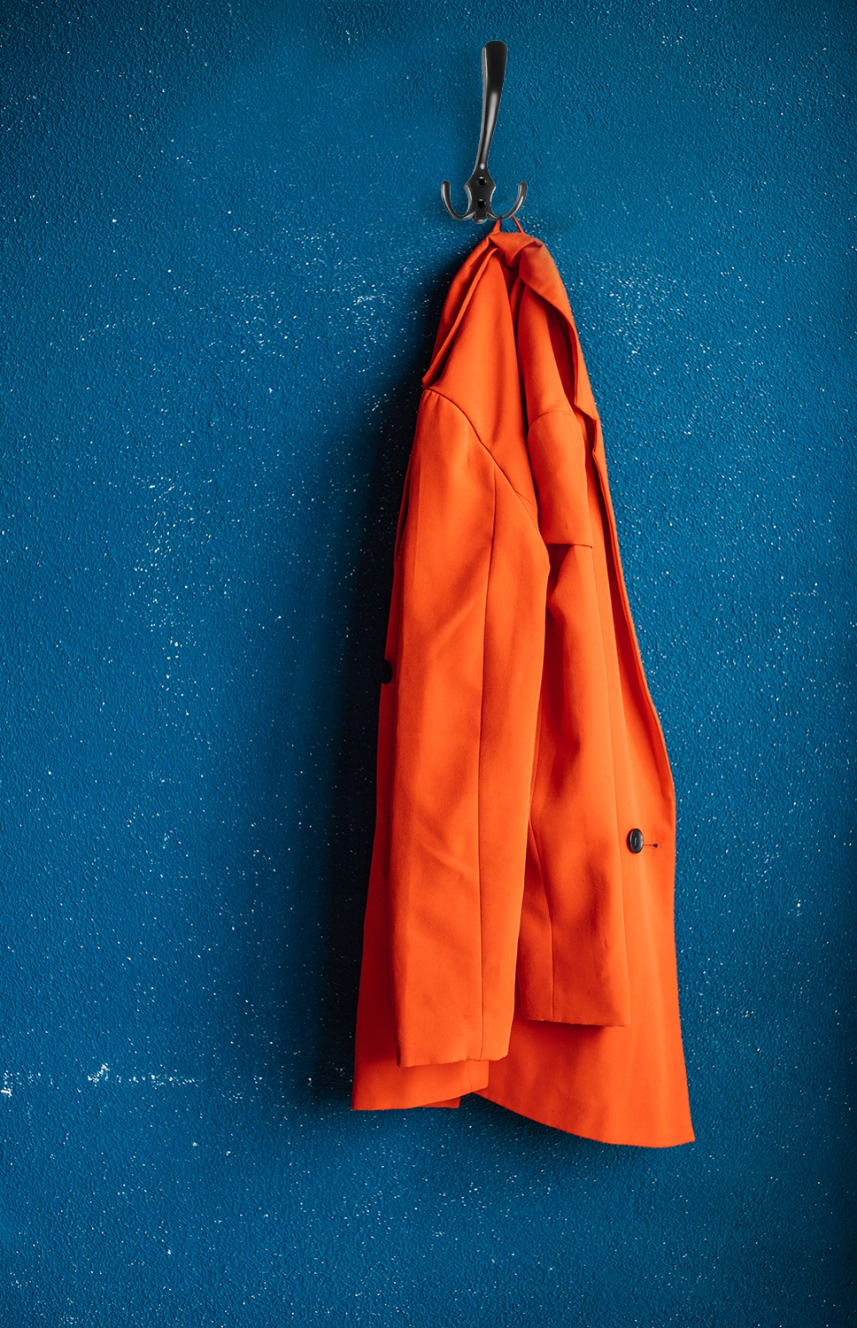 Vegghengere 5-pakning i metall – klesknagger med totalt 15 kroker