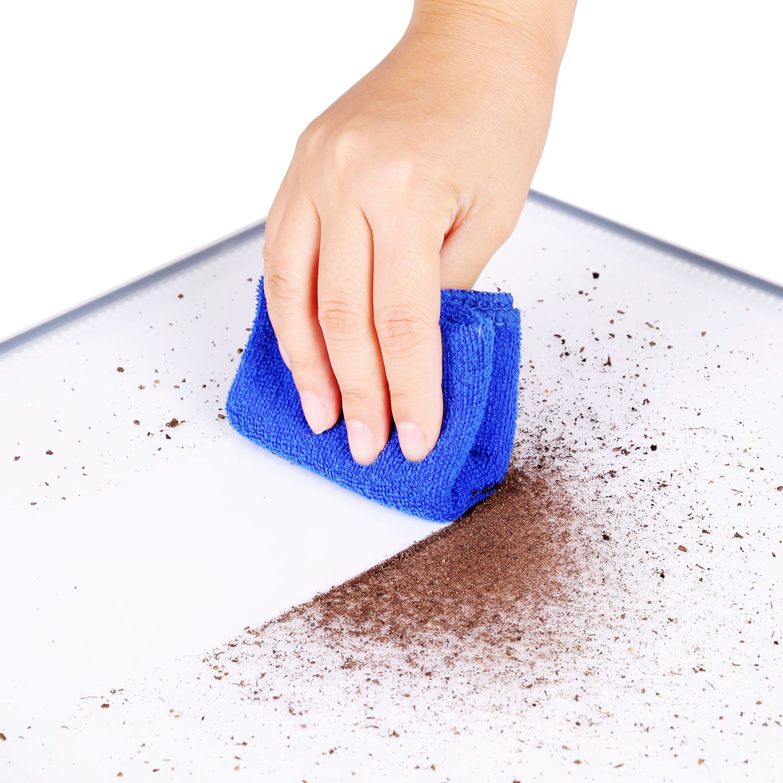 Transparent DIY-lekehage for kjæledyr 143 × 73 × 46 cm