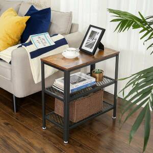 Sidebord 60 x 30 x 60 cm med to netthyller