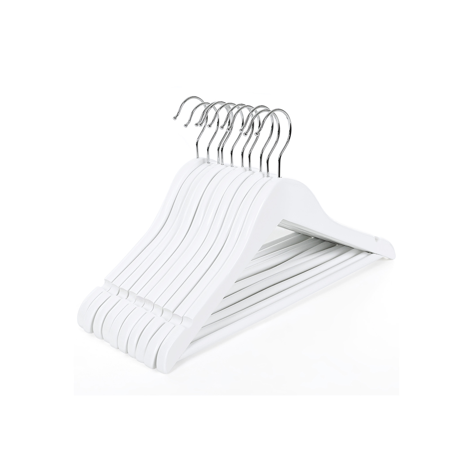 20-pakning kleshengere i tre for barn – barnekleshengere for klær