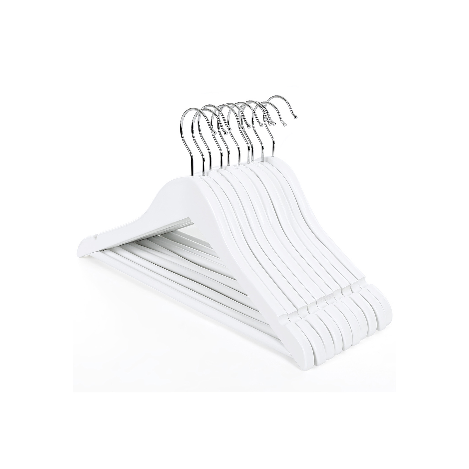 20-pakning kleshengere i tre for barn – barnekleshengere for klær