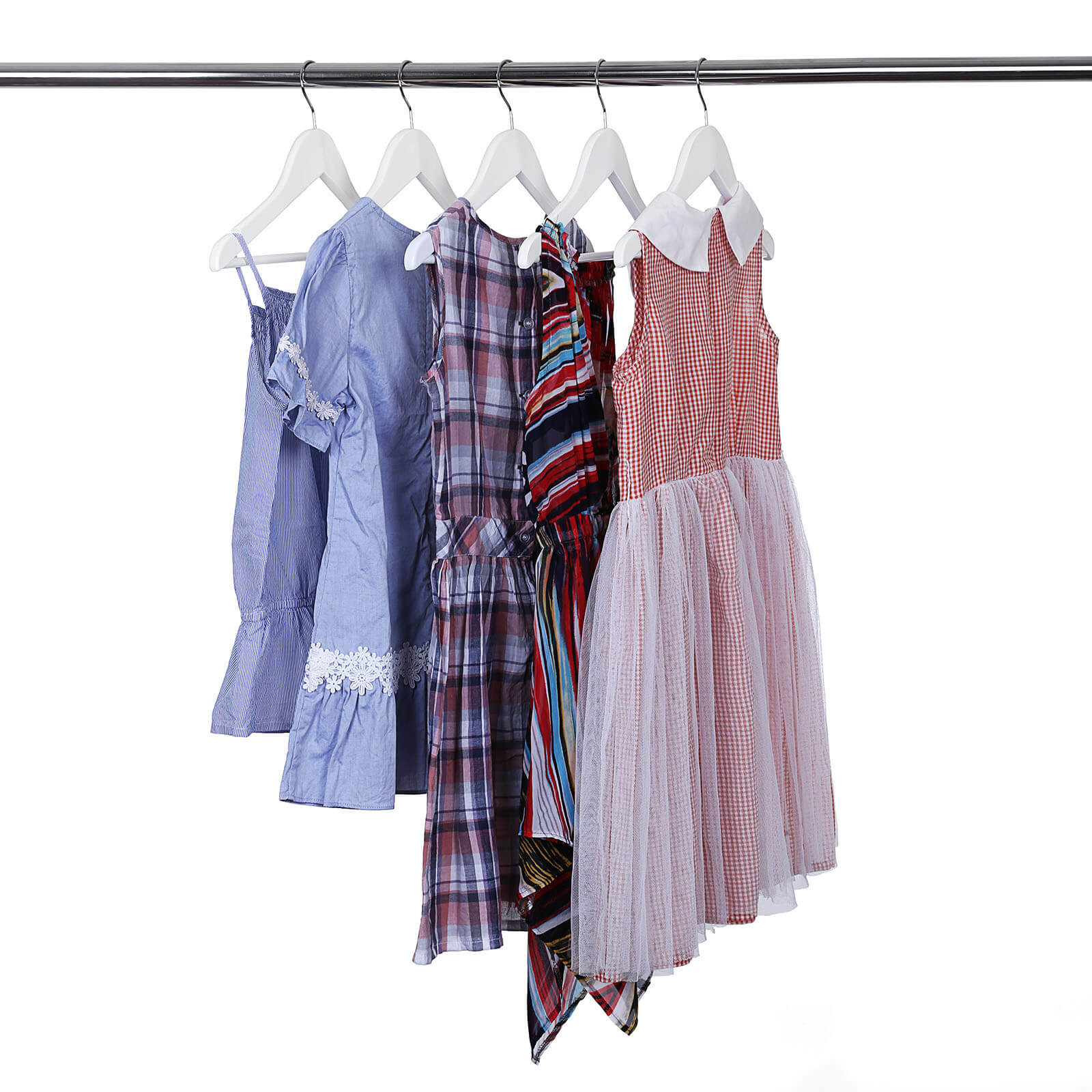 20-pakning kleshengere i tre for barn – barnekleshengere for klær