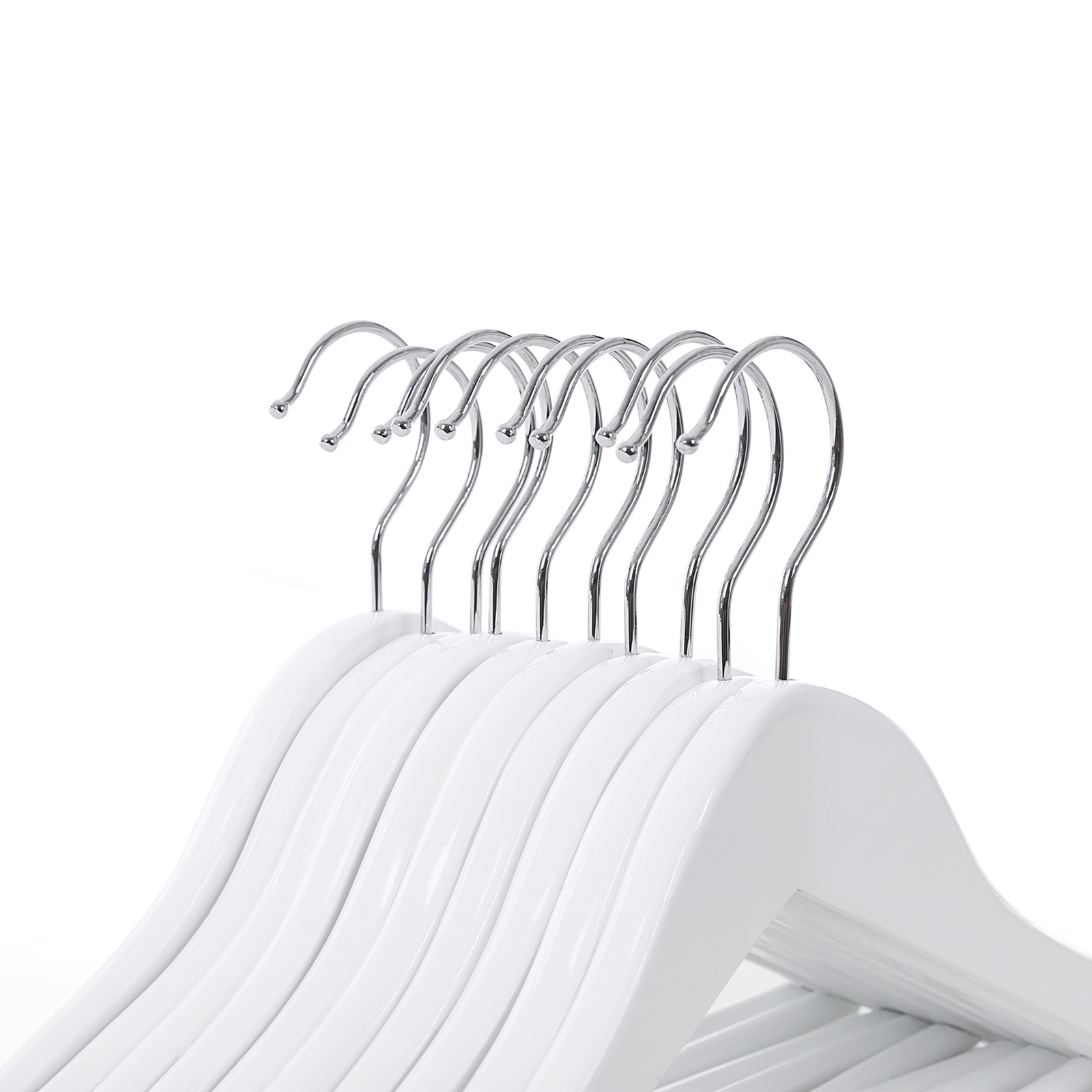 20-pakning kleshengere i tre for barn – barnekleshengere for klær