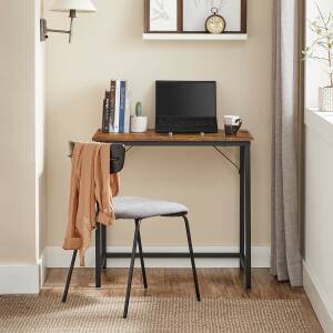 Skrivebord i industriell design – 80 x 50 x 75 cm