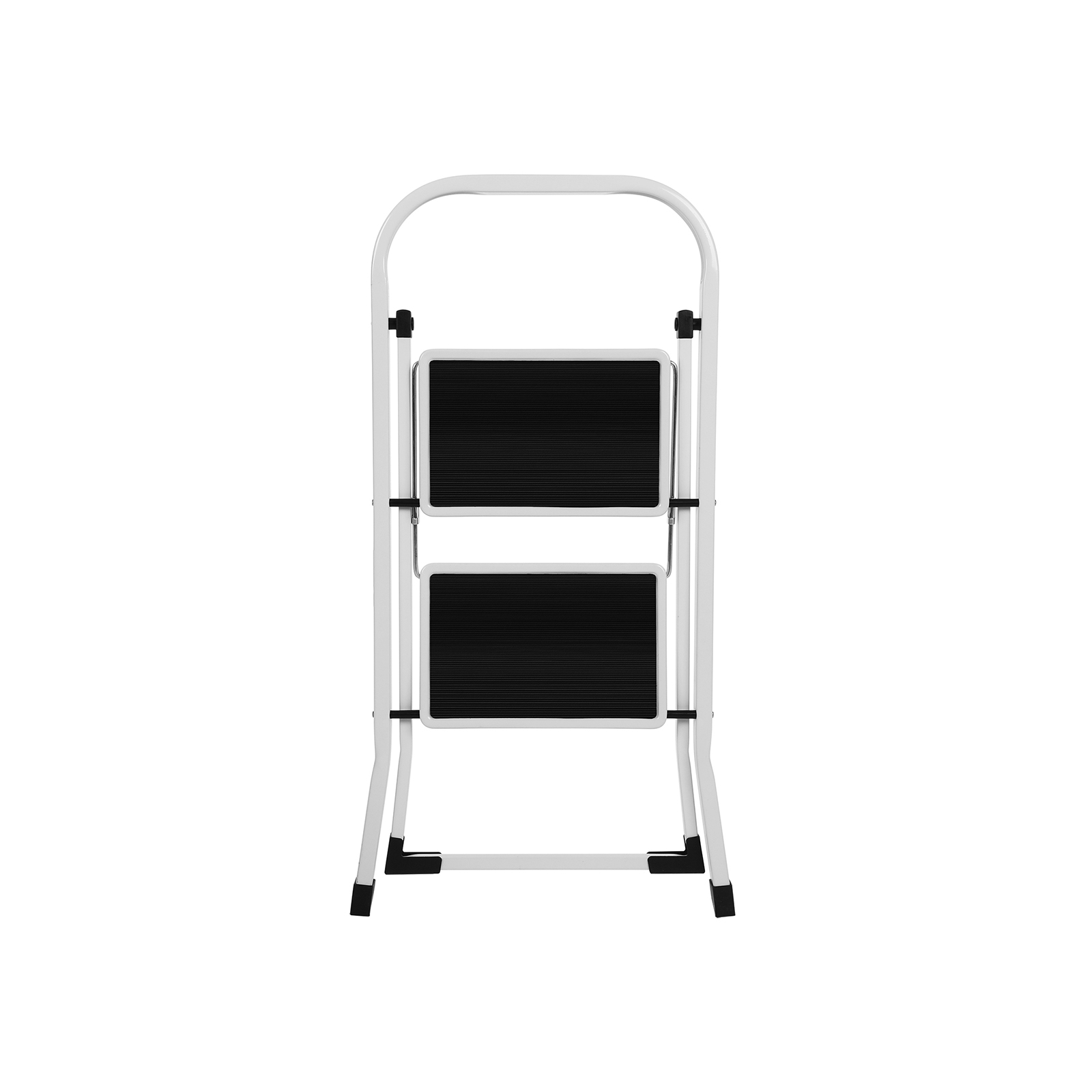 Trappstige 2 trinn – sammenleggbar og stabil, opptil 150 kg