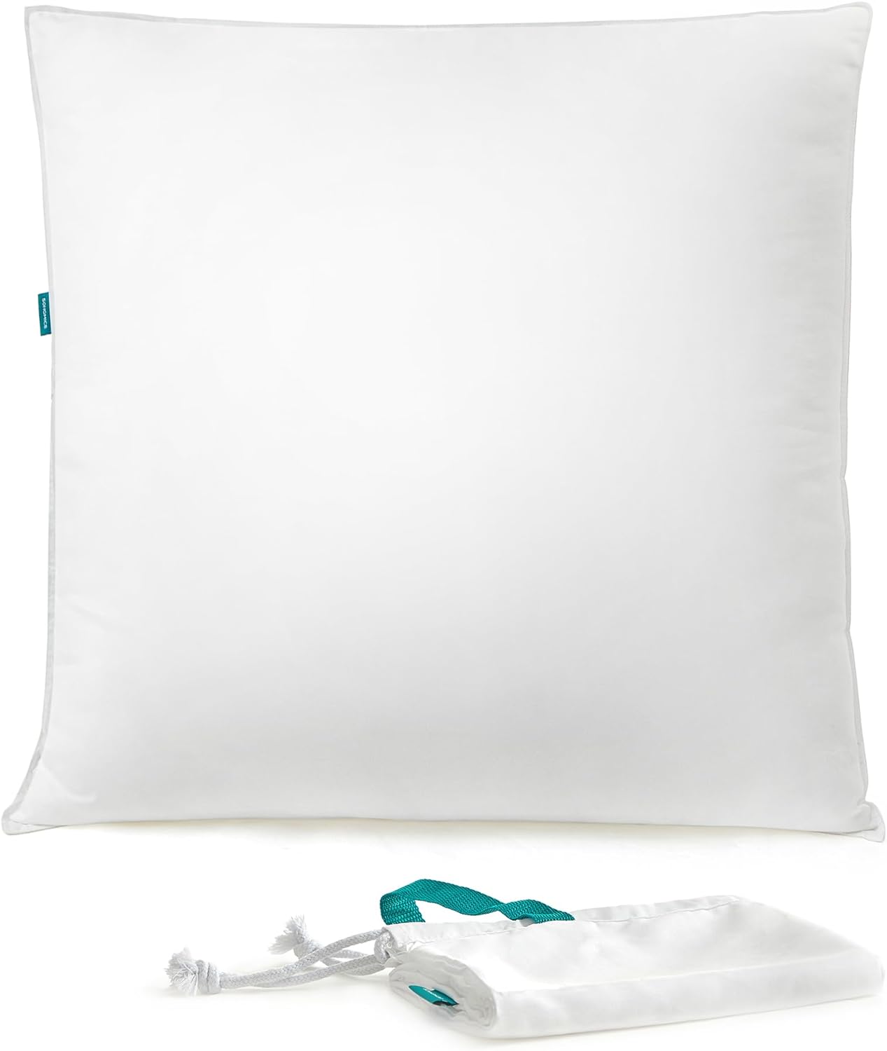 Sovepute 80 × 80 cm i fiber, 1500 g fylling