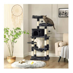 Klösmöbel - Klösträd 143 cm Mörkgrå / hvit