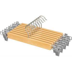 Kleshengersett i tre – 8 stk med justerbare klemmer