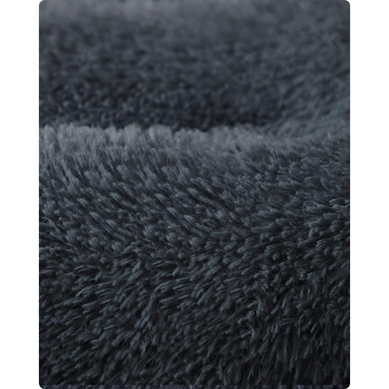 Myk og fluffy hundeseng – vaskbar, 122 × 74 cm