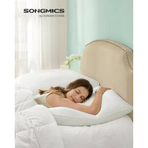 Sovepute 80 × 80 cm i fiber, 1500 g fylling