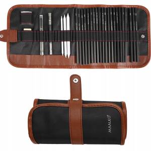 Profesjonelt skissesett for tegning 29-i-1