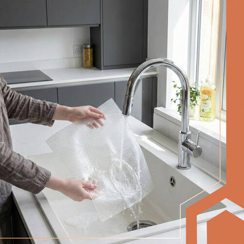Antisklimatte Hvit 500 x 50 cm Plast - Bilde 16