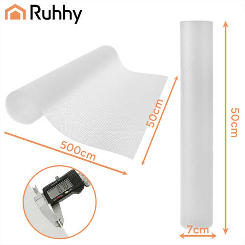 Antisklimatte Hvit 500 x 50 cm Plast - Bilde 4