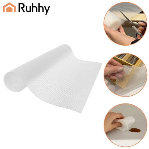 Antisklimatte Hvit 500 x 50 cm Plast - Bilde 10