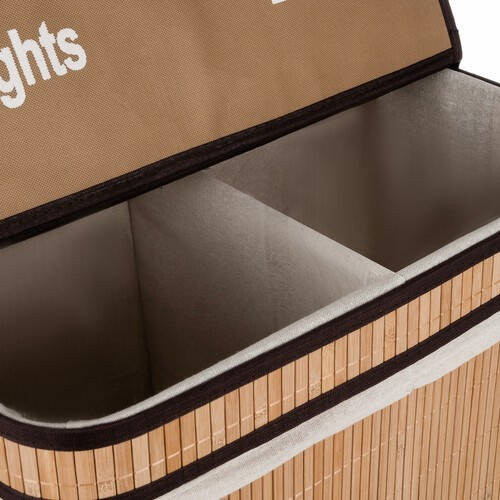 Bambus Skittentøyskurv Beige To Rom 100 ML - Bilde 7
