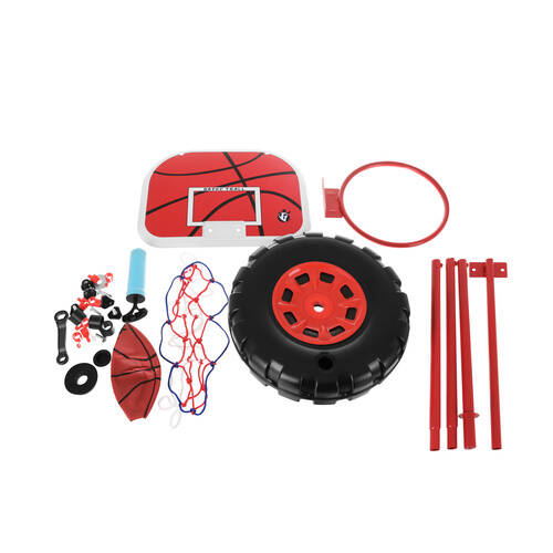 Basketballkurv Svart 170 cm Metall - Bilde 5