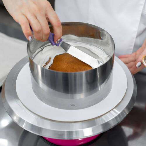 Justerbar kakering, 16–30 cm, ringform for kaker og konfekt, høyde 20 cm - Bilde 13