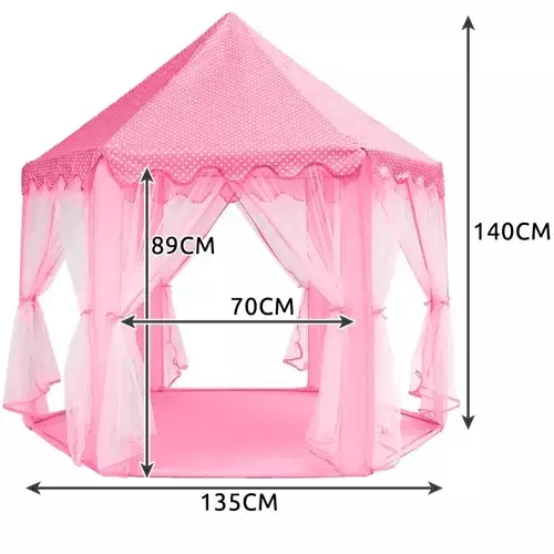 Barnetelt Rosa 135 cm - Bilde 4