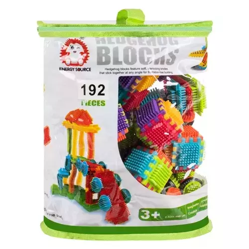 Byggeklosser Pinnsvin 192 Deler Flerfarget Plast - Bilde 12