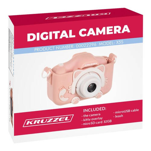 Digitalt Kamera for barn Rosa - Bilde 13