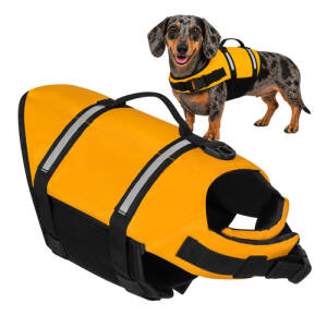 Redningsvest For Hund Oransje Størrelse M