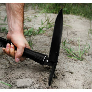 Alternative view of Sammenleggbar Spade Svart Metall