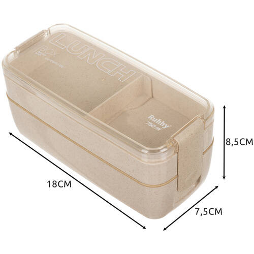 Matboks 750 ml Plast - Bilde 3